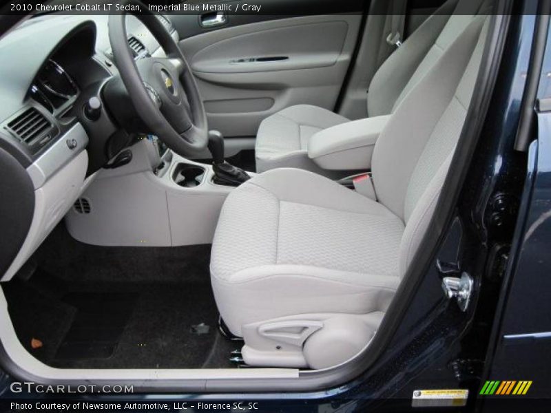 Imperial Blue Metallic / Gray 2010 Chevrolet Cobalt LT Sedan