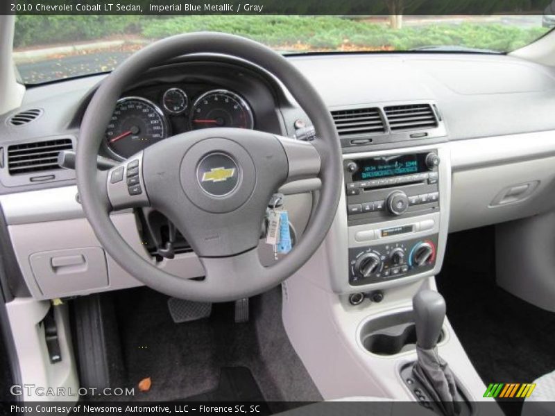 Imperial Blue Metallic / Gray 2010 Chevrolet Cobalt LT Sedan