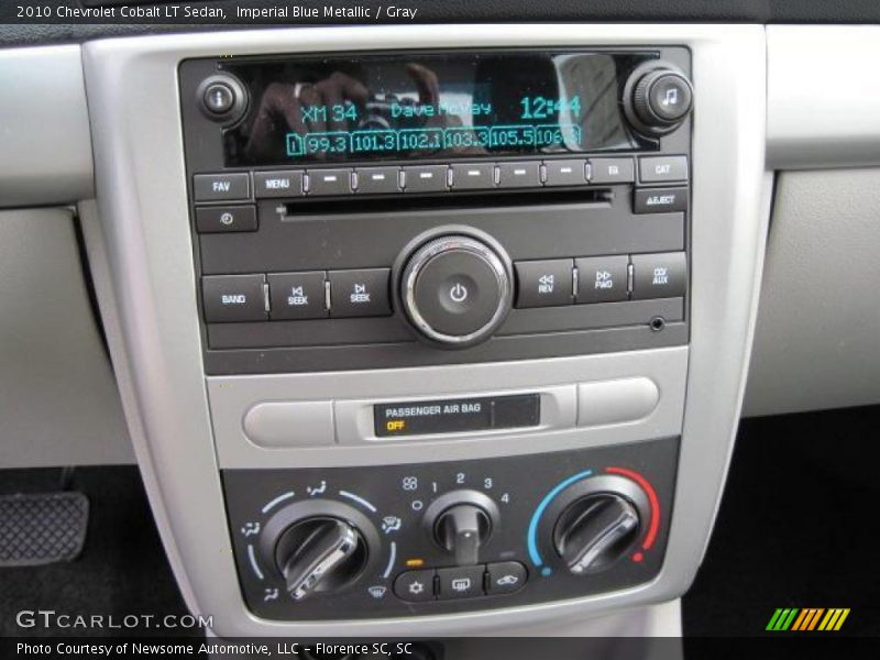 Imperial Blue Metallic / Gray 2010 Chevrolet Cobalt LT Sedan