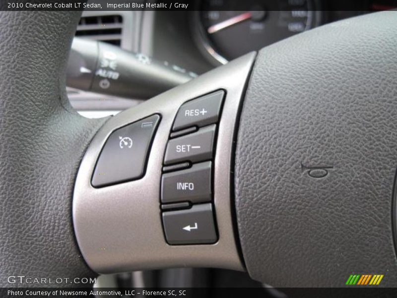 Imperial Blue Metallic / Gray 2010 Chevrolet Cobalt LT Sedan