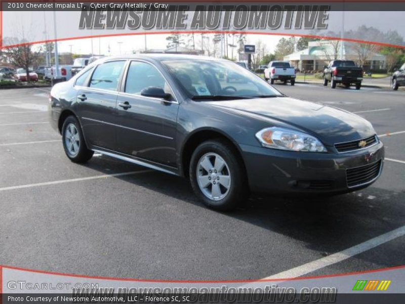 Cyber Gray Metallic / Gray 2010 Chevrolet Impala LT