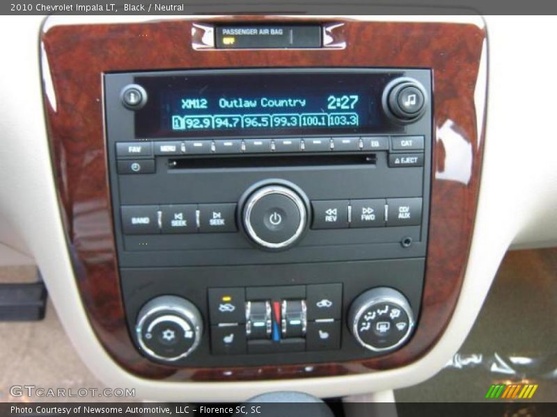 Black / Neutral 2010 Chevrolet Impala LT