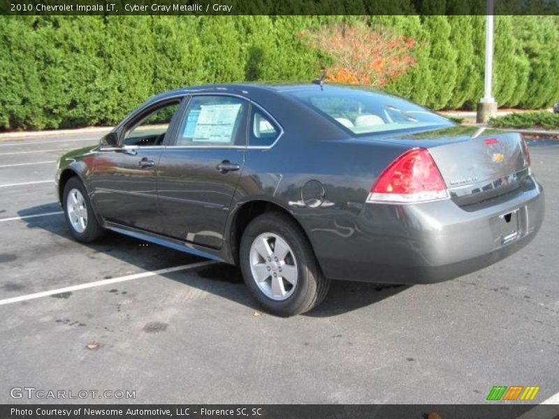 Cyber Gray Metallic / Gray 2010 Chevrolet Impala LT