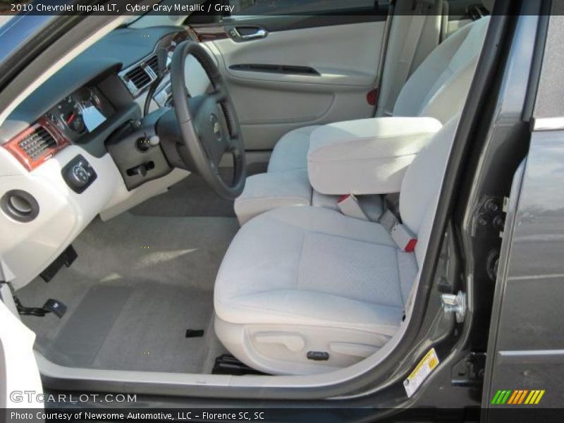 Cyber Gray Metallic / Gray 2010 Chevrolet Impala LT