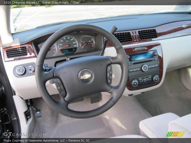 Cyber Gray Metallic / Gray 2010 Chevrolet Impala LT