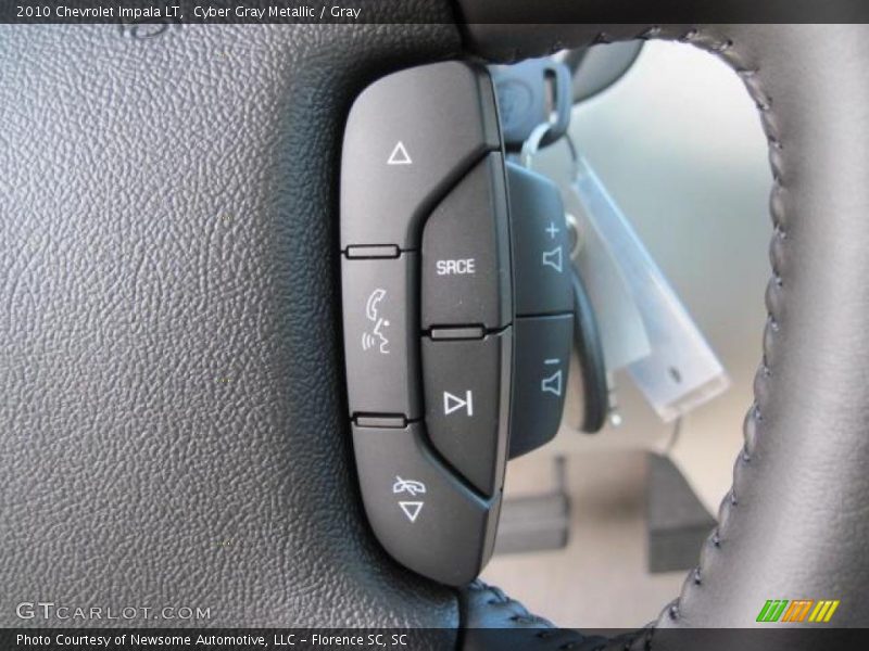 Cyber Gray Metallic / Gray 2010 Chevrolet Impala LT