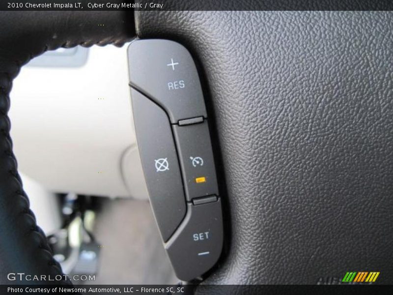 Cyber Gray Metallic / Gray 2010 Chevrolet Impala LT