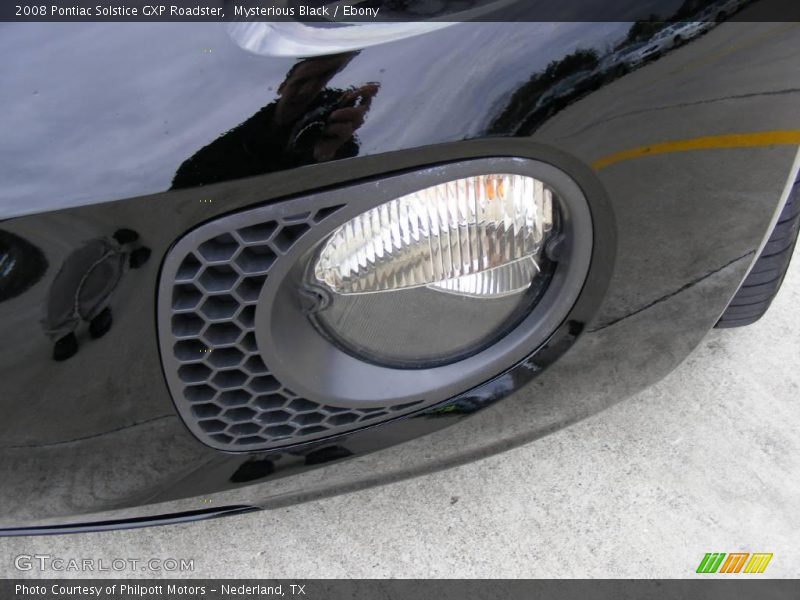Mysterious Black / Ebony 2008 Pontiac Solstice GXP Roadster
