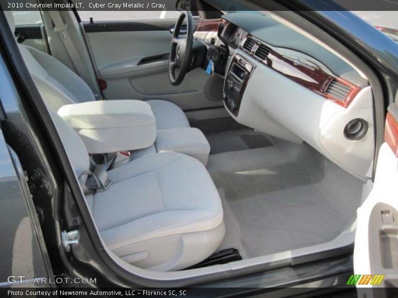 Cyber Gray Metallic / Gray 2010 Chevrolet Impala LT