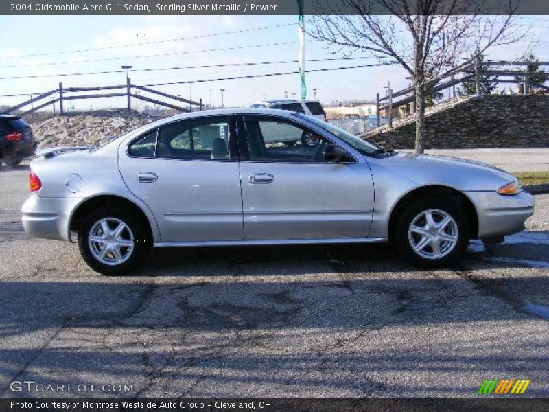 Sterling Silver Metallic / Pewter 2004 Oldsmobile Alero GL1 Sedan