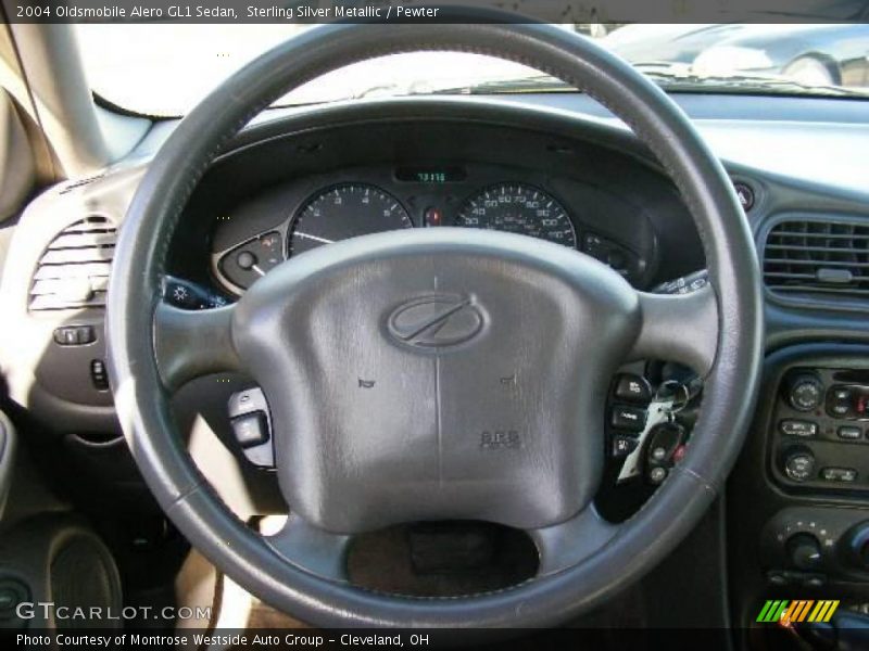 Sterling Silver Metallic / Pewter 2004 Oldsmobile Alero GL1 Sedan