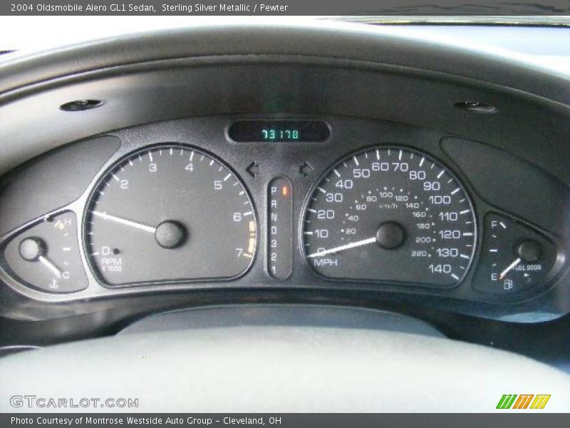Sterling Silver Metallic / Pewter 2004 Oldsmobile Alero GL1 Sedan