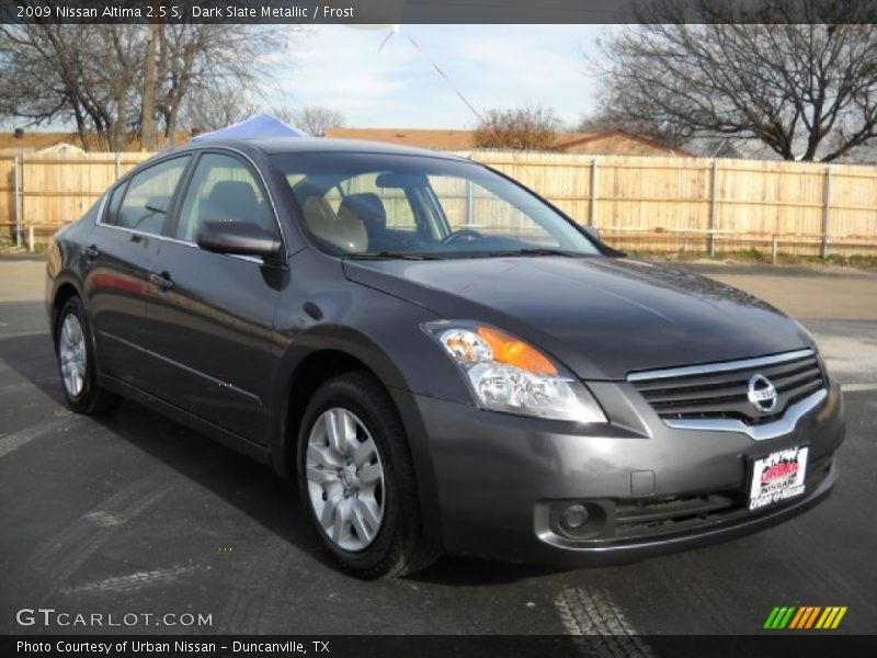 Dark Slate Metallic / Frost 2009 Nissan Altima 2.5 S