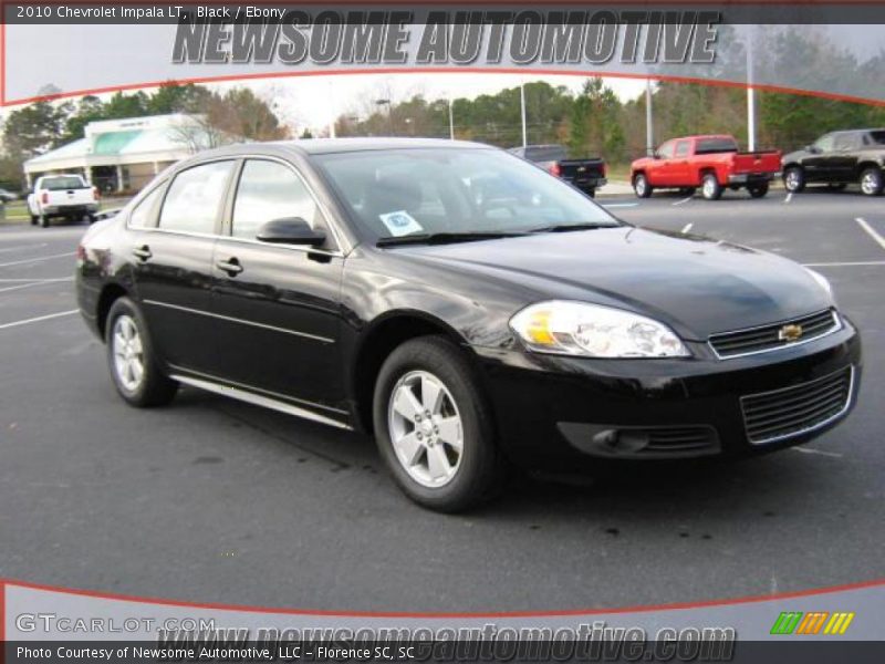 Black / Ebony 2010 Chevrolet Impala LT