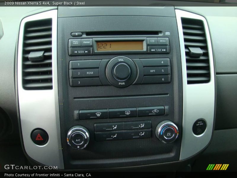 Super Black / Steel 2009 Nissan Xterra S 4x4