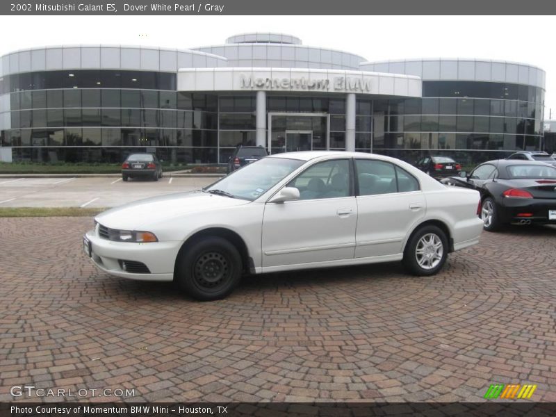 Dover White Pearl / Gray 2002 Mitsubishi Galant ES