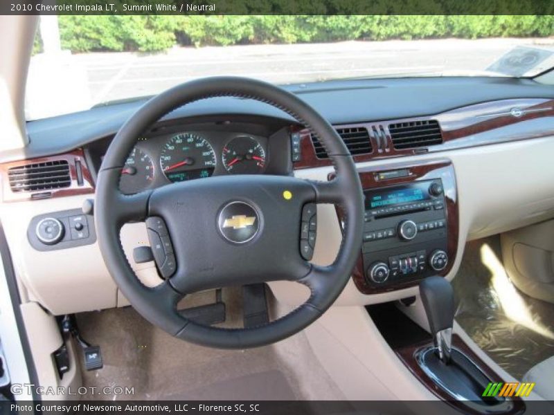 Summit White / Neutral 2010 Chevrolet Impala LT