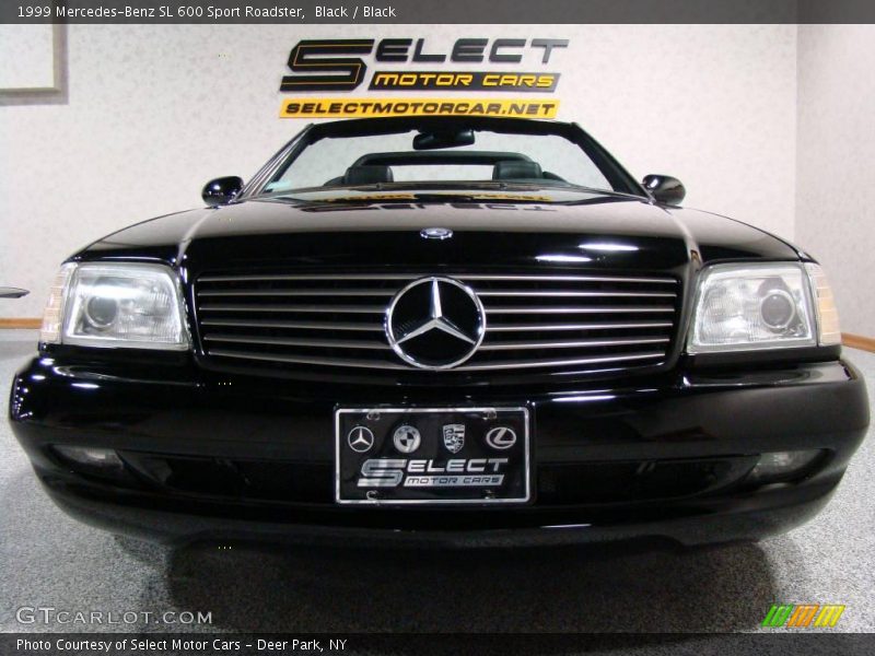 Black / Black 1999 Mercedes-Benz SL 600 Sport Roadster