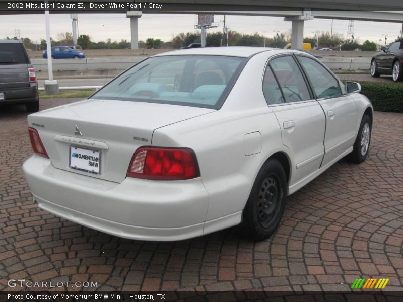 Dover White Pearl / Gray 2002 Mitsubishi Galant ES