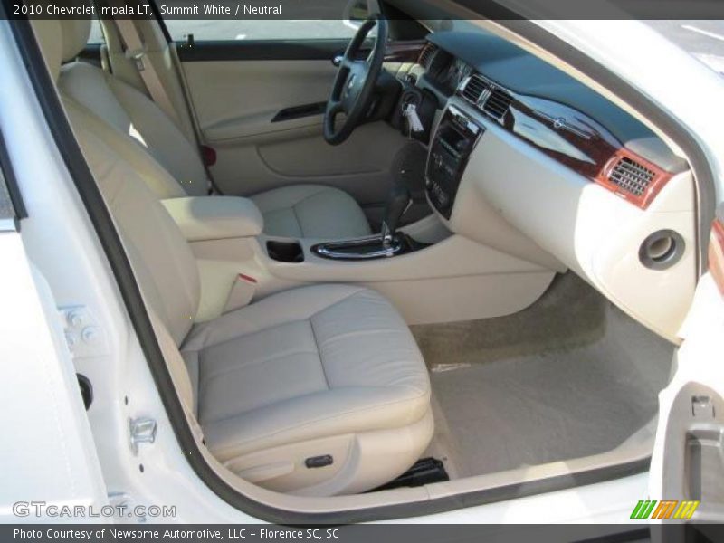Summit White / Neutral 2010 Chevrolet Impala LT