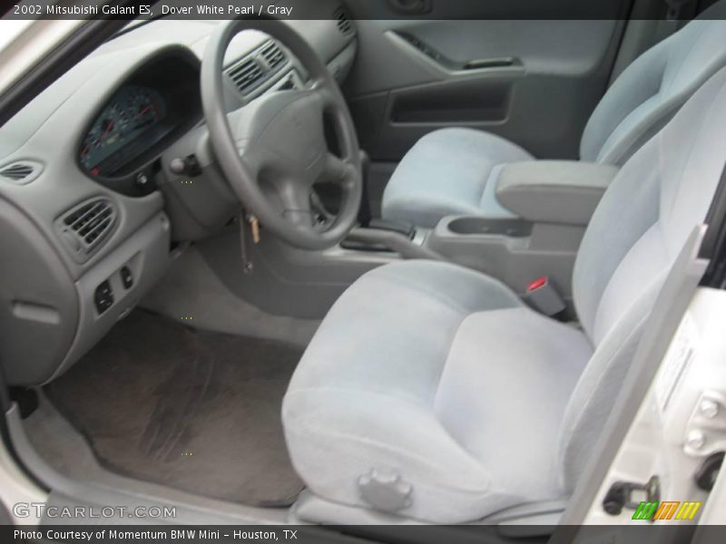 Dover White Pearl / Gray 2002 Mitsubishi Galant ES