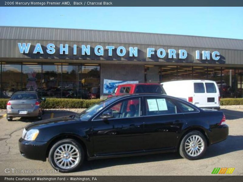Black / Charcoal Black 2006 Mercury Montego Premier AWD
