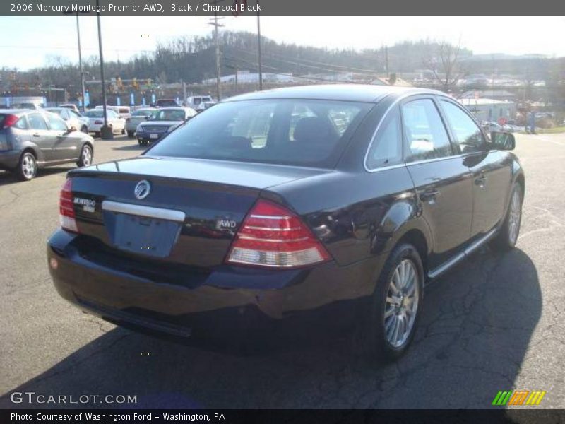 Black / Charcoal Black 2006 Mercury Montego Premier AWD