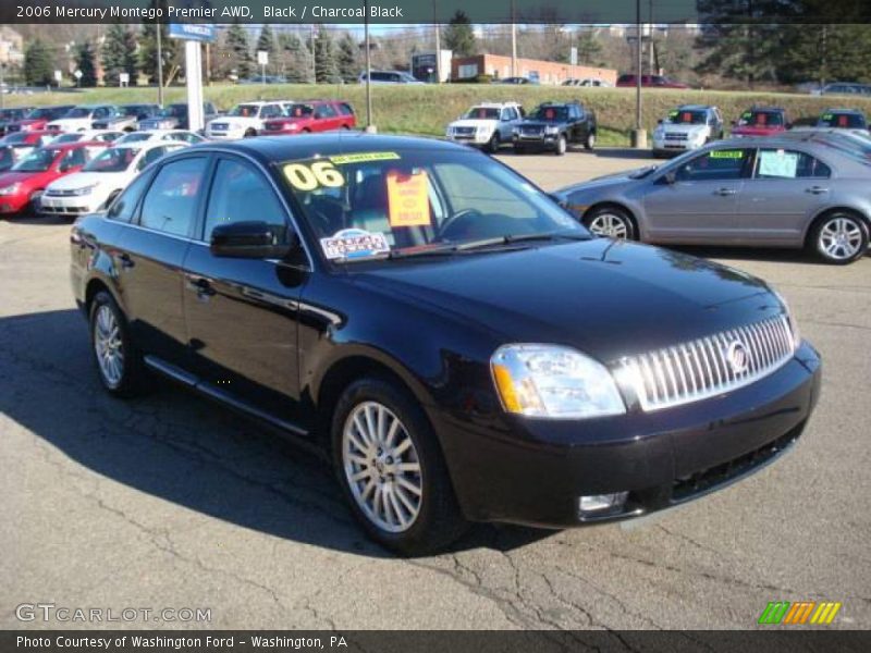 Black / Charcoal Black 2006 Mercury Montego Premier AWD