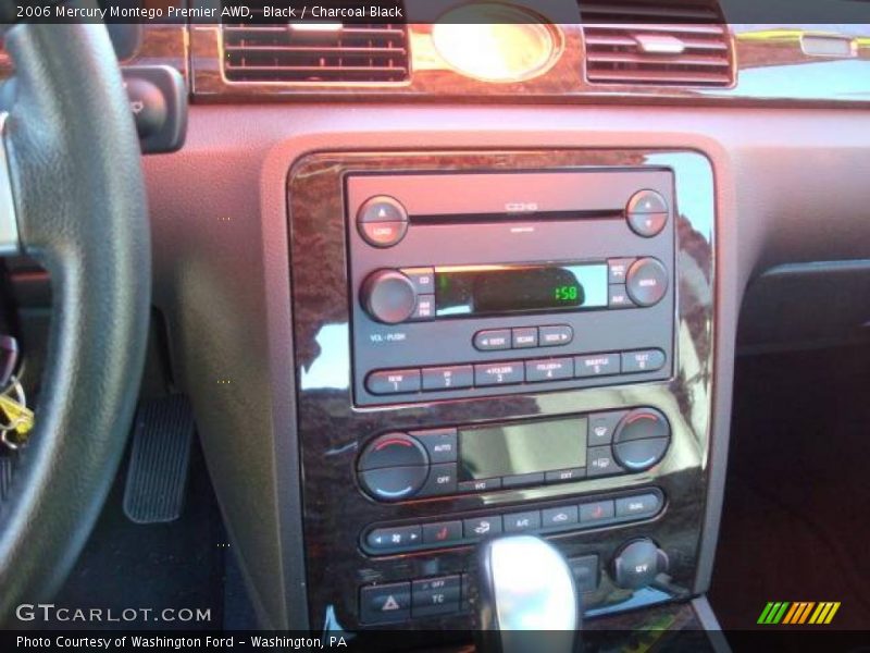 Black / Charcoal Black 2006 Mercury Montego Premier AWD