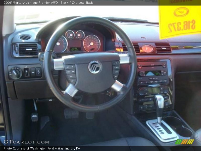 Black / Charcoal Black 2006 Mercury Montego Premier AWD