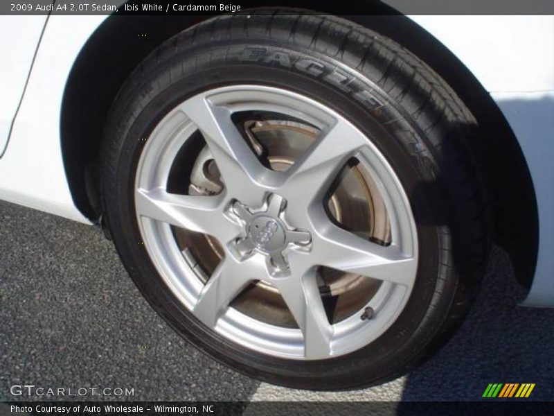 Ibis White / Cardamom Beige 2009 Audi A4 2.0T Sedan