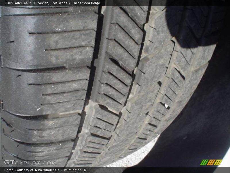 Ibis White / Cardamom Beige 2009 Audi A4 2.0T Sedan