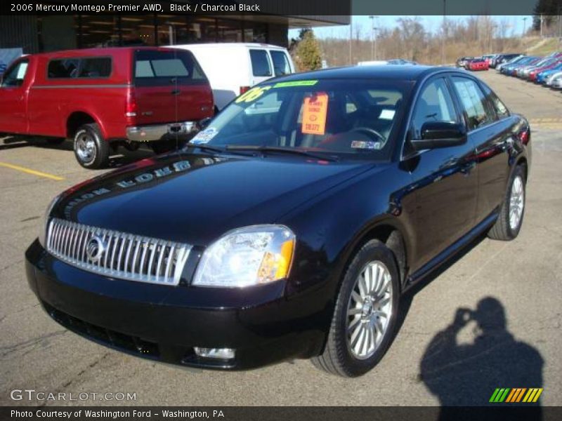 Black / Charcoal Black 2006 Mercury Montego Premier AWD