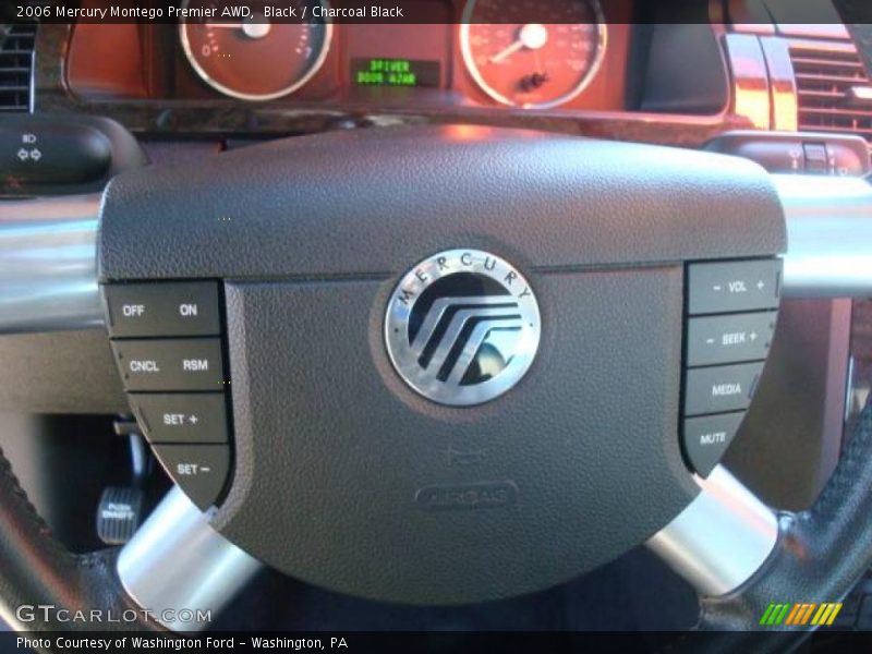 Black / Charcoal Black 2006 Mercury Montego Premier AWD