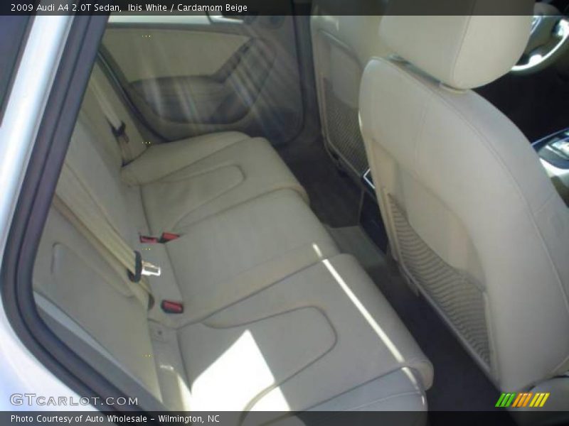 Ibis White / Cardamom Beige 2009 Audi A4 2.0T Sedan