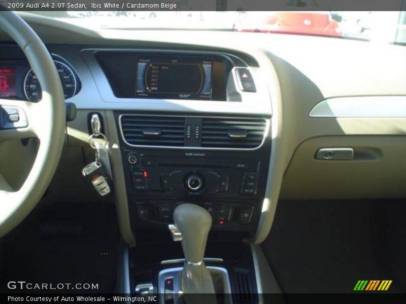 Ibis White / Cardamom Beige 2009 Audi A4 2.0T Sedan