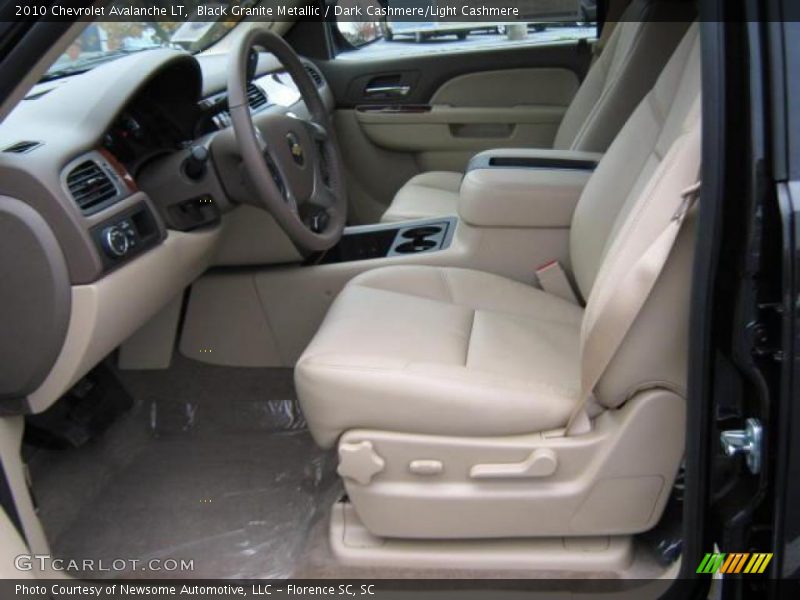 Black Granite Metallic / Dark Cashmere/Light Cashmere 2010 Chevrolet Avalanche LT