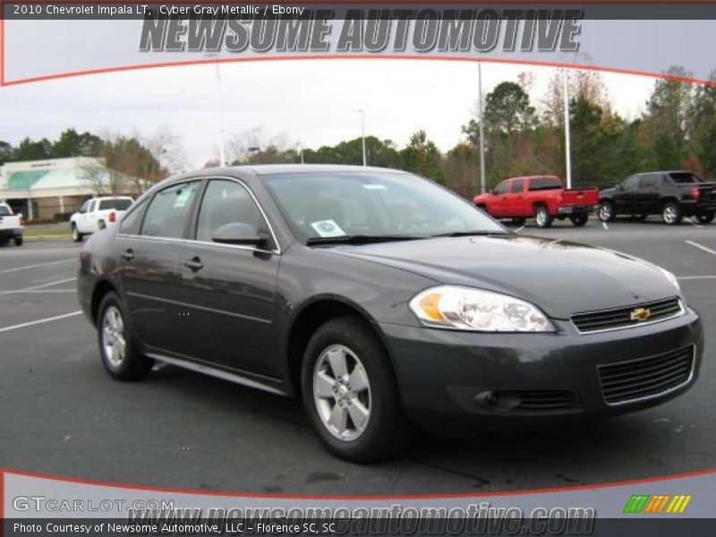 Cyber Gray Metallic / Ebony 2010 Chevrolet Impala LT