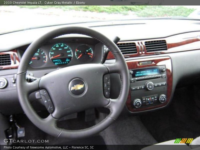 Cyber Gray Metallic / Ebony 2010 Chevrolet Impala LT