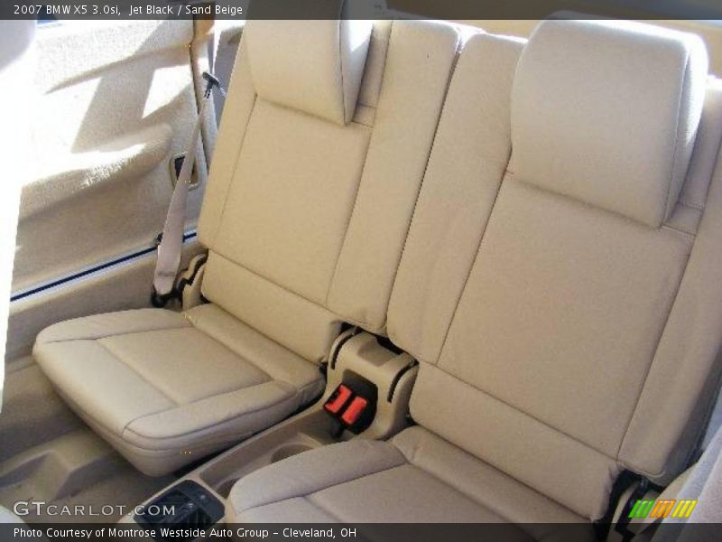 Jet Black / Sand Beige 2007 BMW X5 3.0si