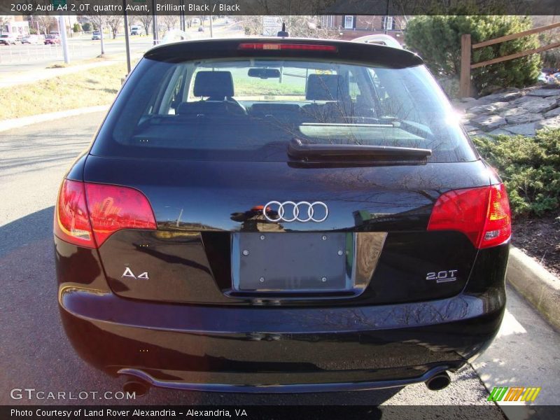 Brilliant Black / Black 2008 Audi A4 2.0T quattro Avant