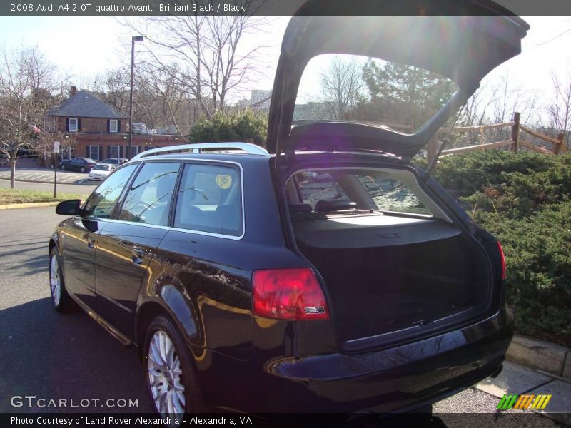 Brilliant Black / Black 2008 Audi A4 2.0T quattro Avant