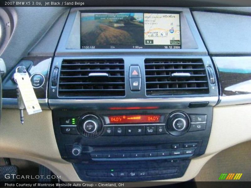 Jet Black / Sand Beige 2007 BMW X5 3.0si