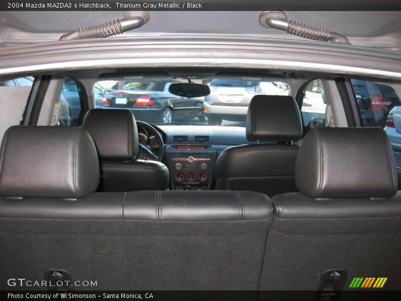 Titanium Gray Metallic / Black 2004 Mazda MAZDA3 s Hatchback