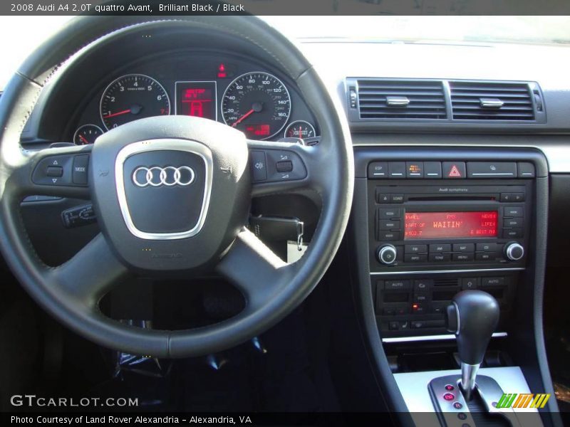 Brilliant Black / Black 2008 Audi A4 2.0T quattro Avant