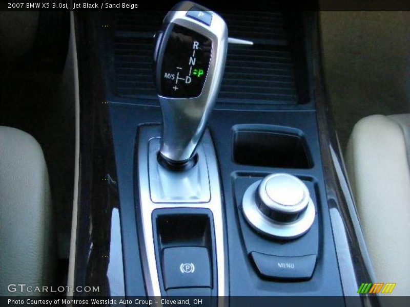 Jet Black / Sand Beige 2007 BMW X5 3.0si