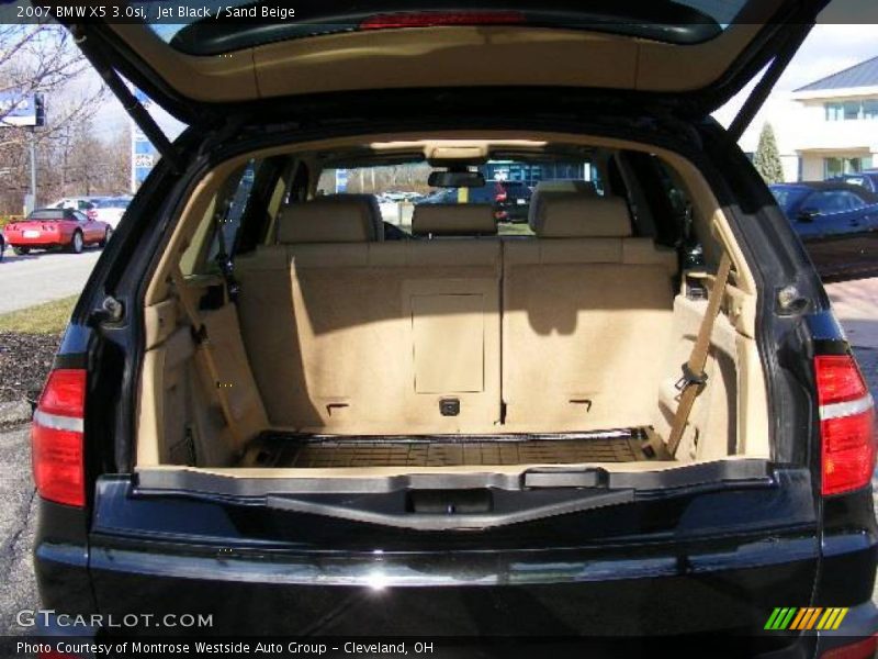 Jet Black / Sand Beige 2007 BMW X5 3.0si