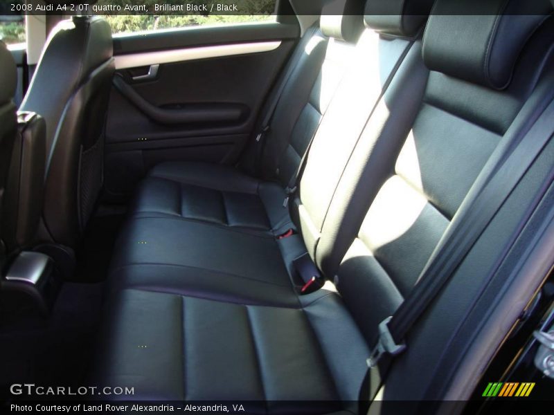 Brilliant Black / Black 2008 Audi A4 2.0T quattro Avant