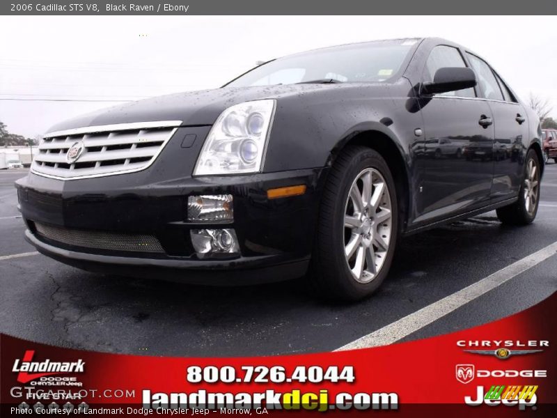 Black Raven / Ebony 2006 Cadillac STS V8