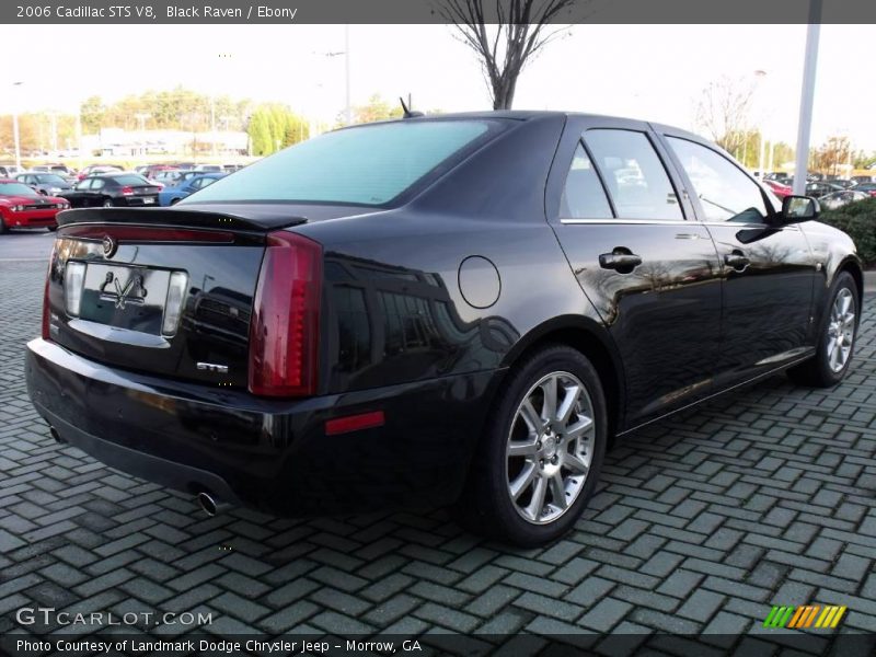 Black Raven / Ebony 2006 Cadillac STS V8
